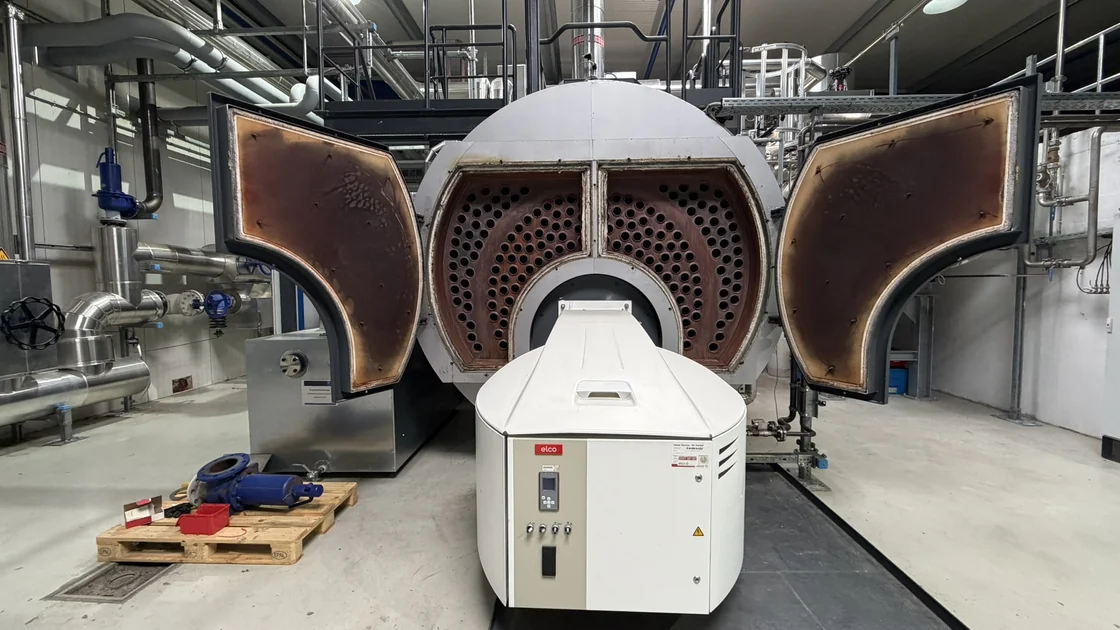 Großkessel als technische Anlage im Anlagevermögen eines Industriebetriebs