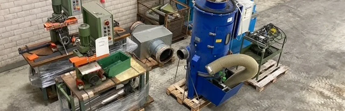 Gebrauchte Industriemaschinen aufbereitet zur Verwertung und Vermarktung